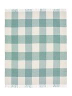 Pastel Block-Check Range Merino Lambswool Throw