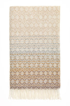 Ombre Diamond Range  Merino Lambswool Throw