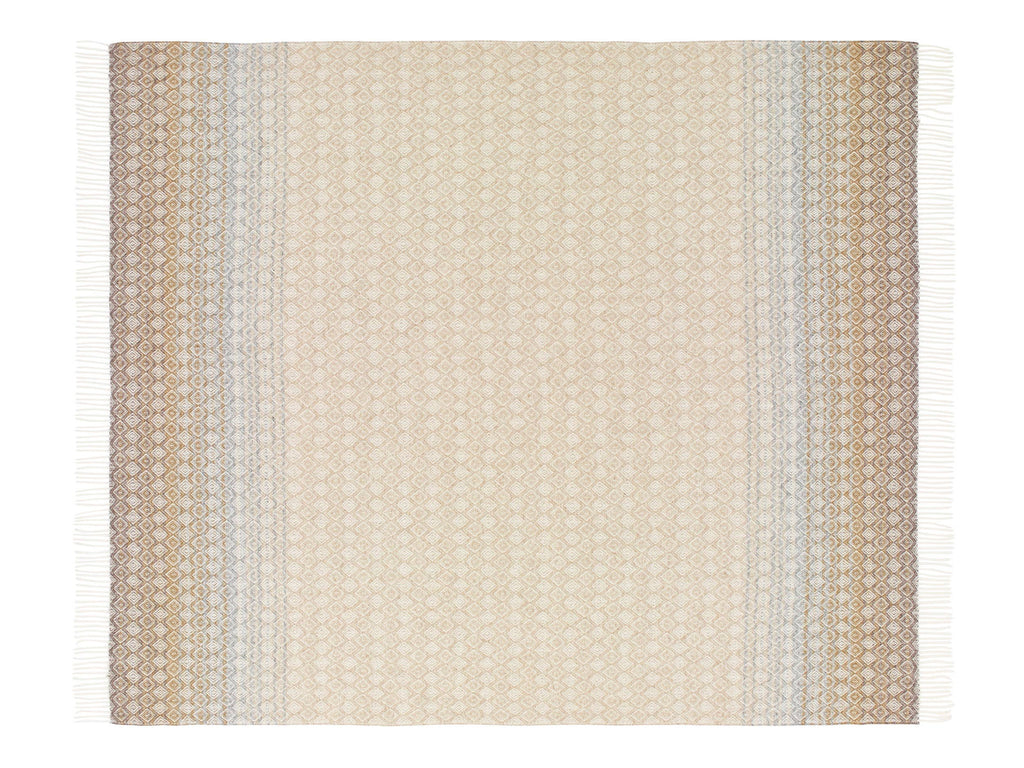 Ombre Diamond Range  Merino Lambswool Throw