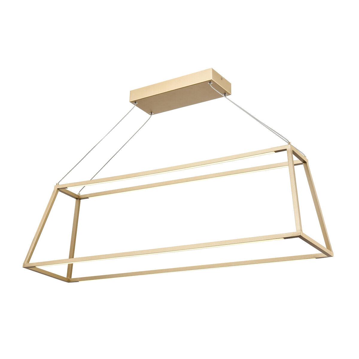 Minimalist Linear Chandelier