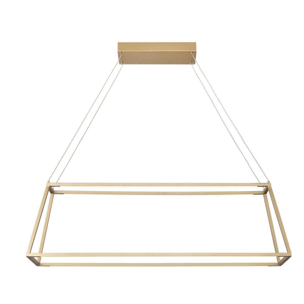 Minimalist Linear Chandelier