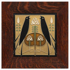 Golden Songbirds Tile - 8x8