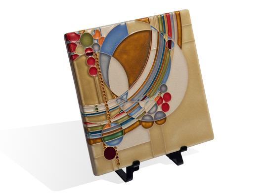 March Balloons Parade Tile - 8x8
