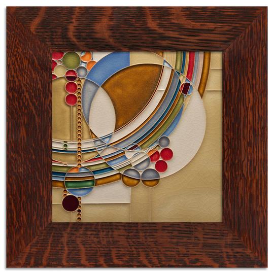 March Balloons Parade Tile - 8x8
