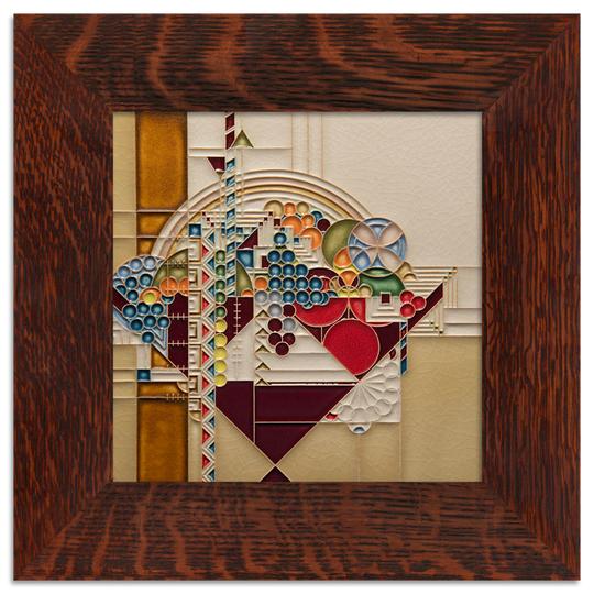 May Basket Tile - 8x8