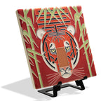 Red Tiger Tile - 8x8