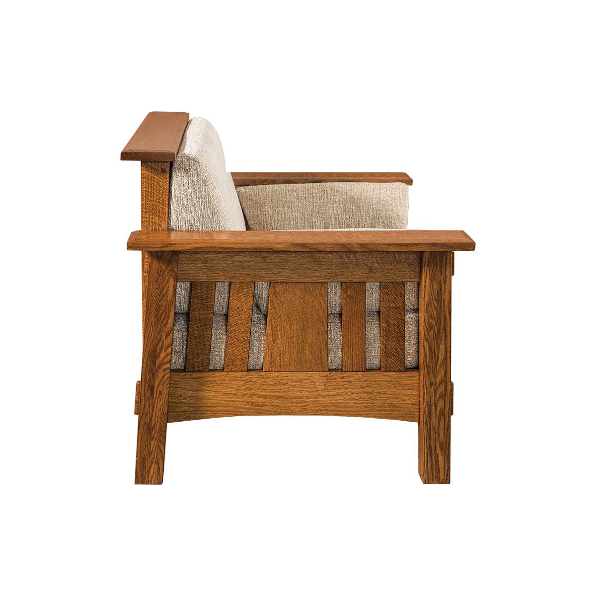 Craftsman Slat Wood Sofa