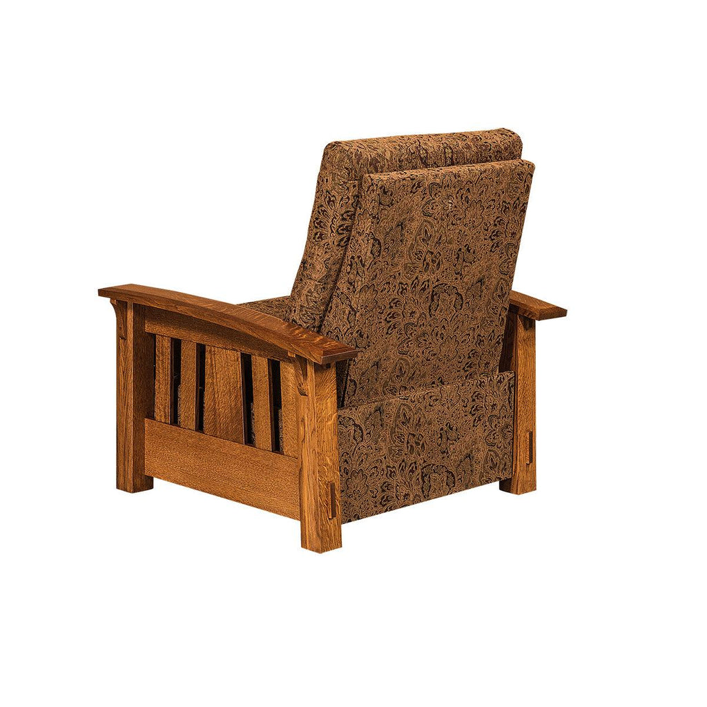Craftsman Slat Wood Recliner