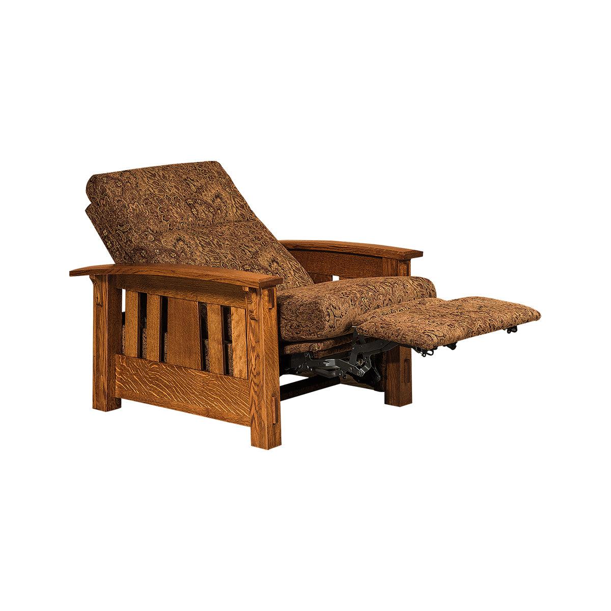 Craftsman Slat Wood Recliner