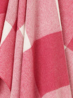 Pastel Block-Check Range Merino Lambswool Throw