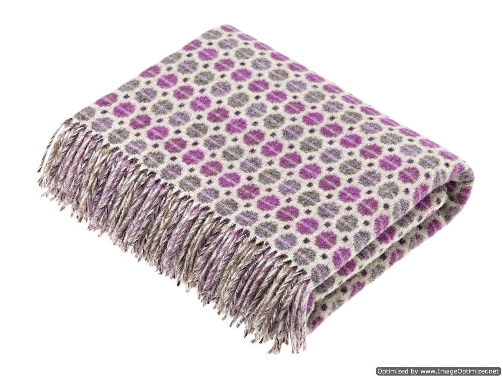 Merino Lambswool Throw Blanket