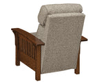 Prairie Mission Wood Arm Spindle Recliner