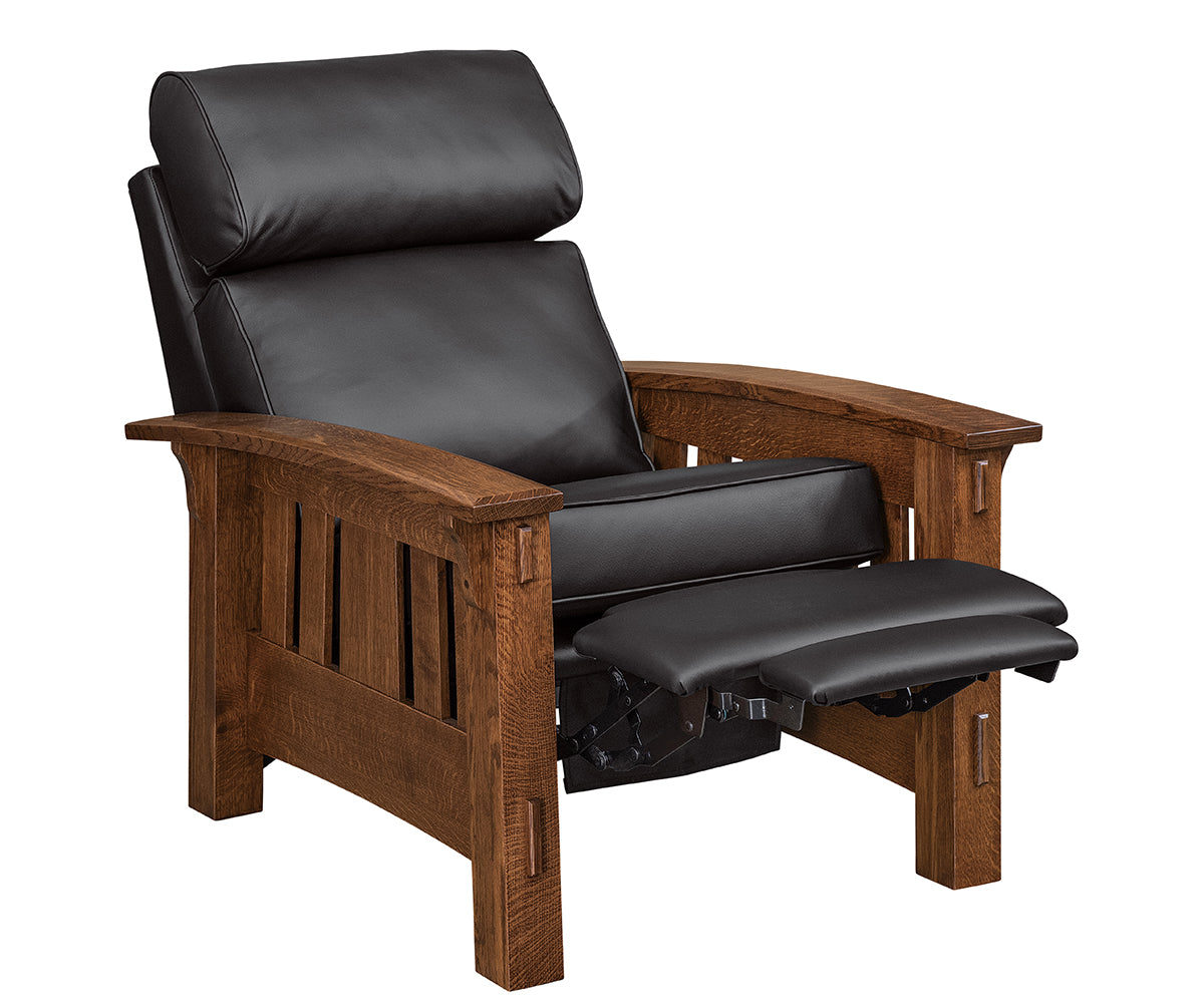 Craftsman Slat Wood Recliner