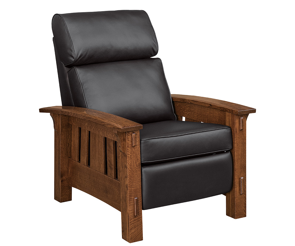 Craftsman Slat Wood Recliner