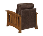 Highland Wood Arm Accent Chair