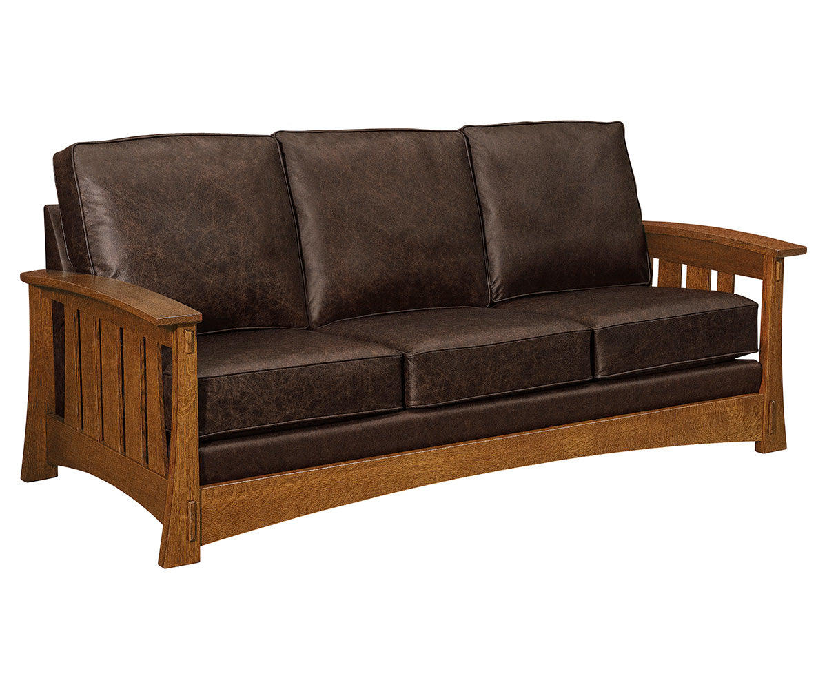 Highland Wood Arm Sofa
