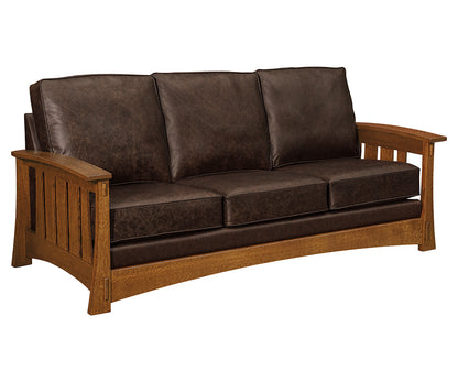 Highland Wood Arm Sofa