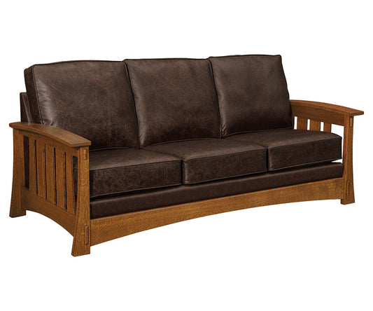 Highland Wood Arm Sofa
