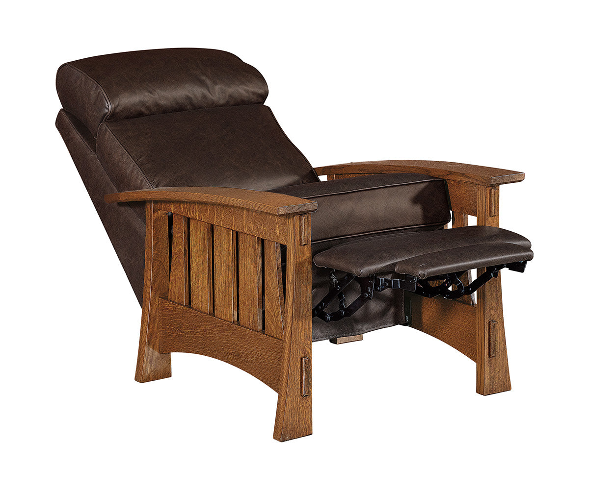 Highland Wood Arm Recliner