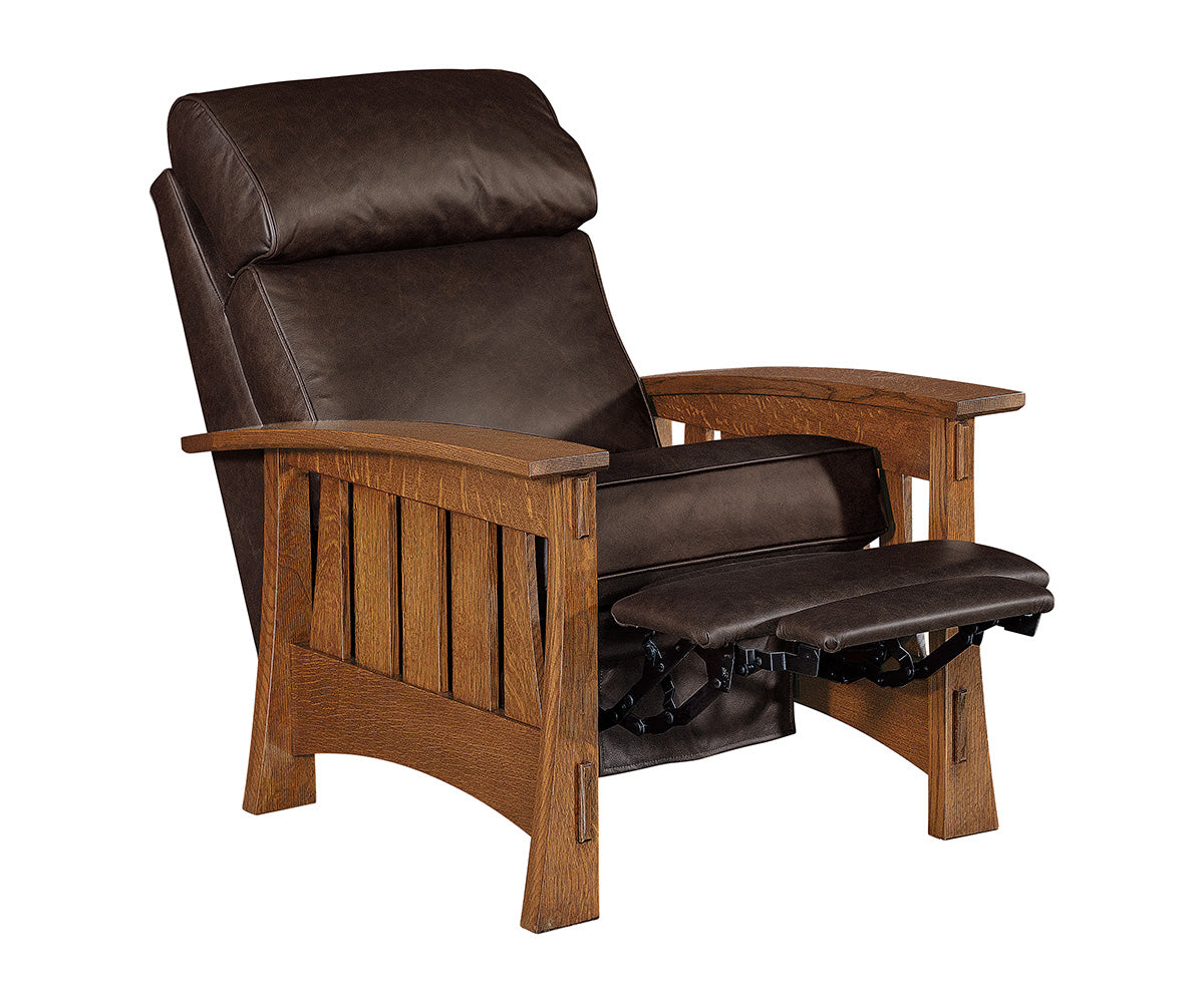 Highland Wood Arm Recliner
