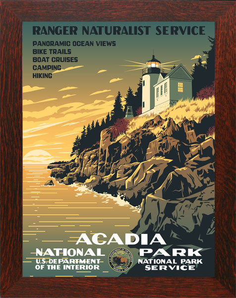 Acadia National Park Poster