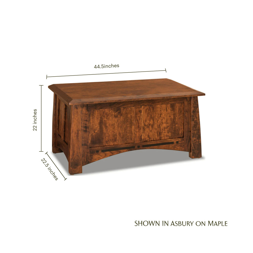 Artisan Inlay Blanket Chest