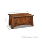 Artisan Inlay Blanket Chest