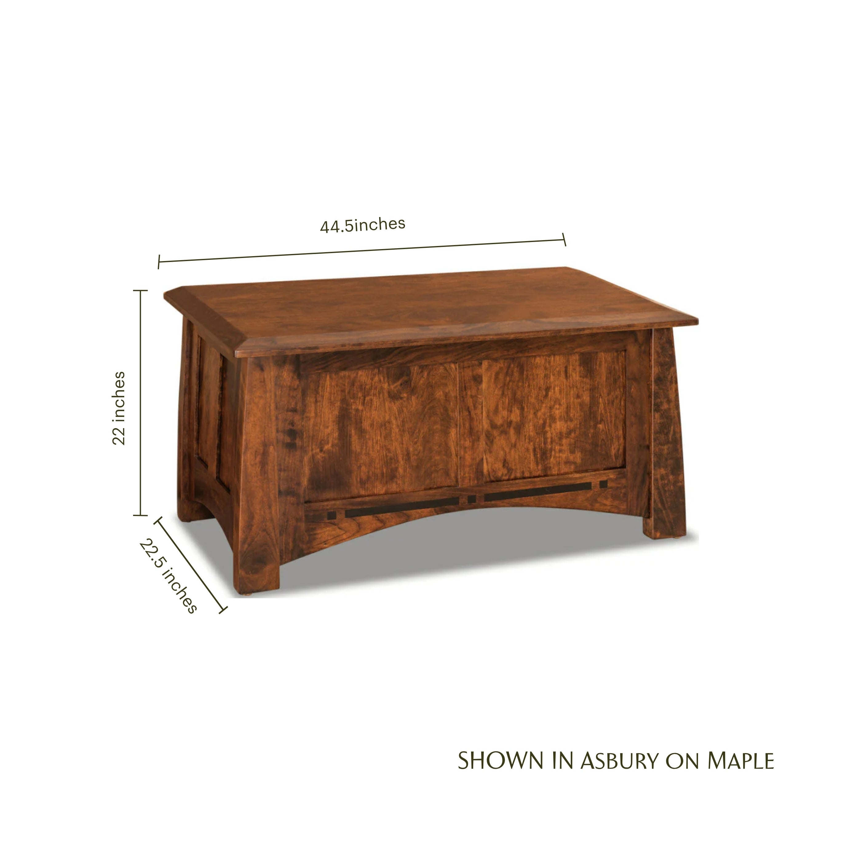 Artisan Inlay Blanket Chest