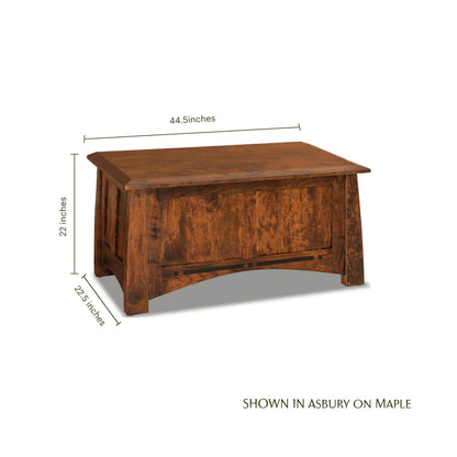 Artisan Inlay Blanket Chest