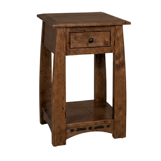Artisan Inlay Narrow Nightstand