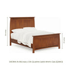 Artisan Inlay Panel Bed