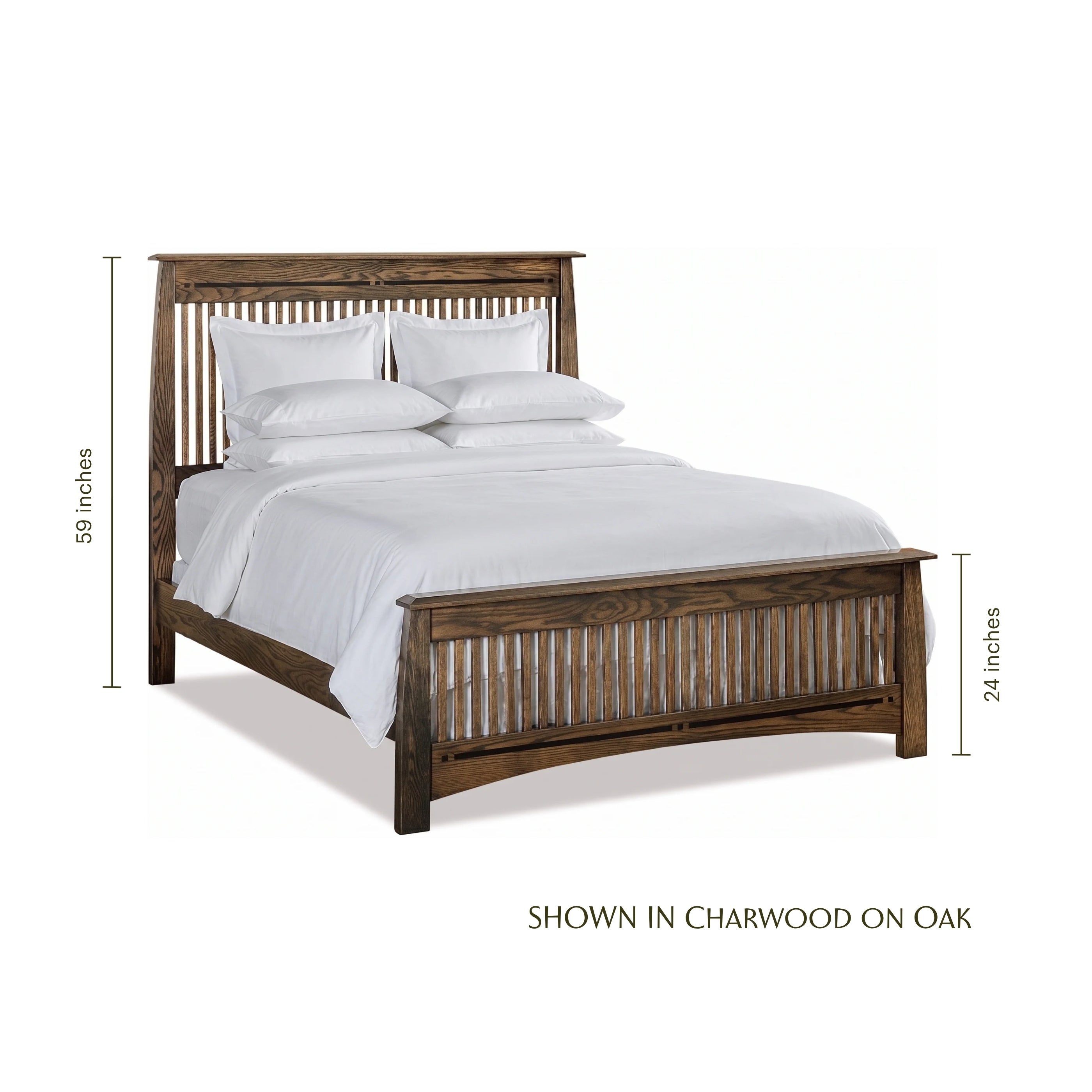 Artisan Inlay Spindle Bed