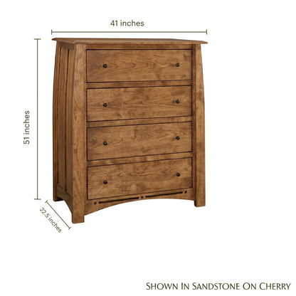 Artisan Inlay 4-Drawer Chest