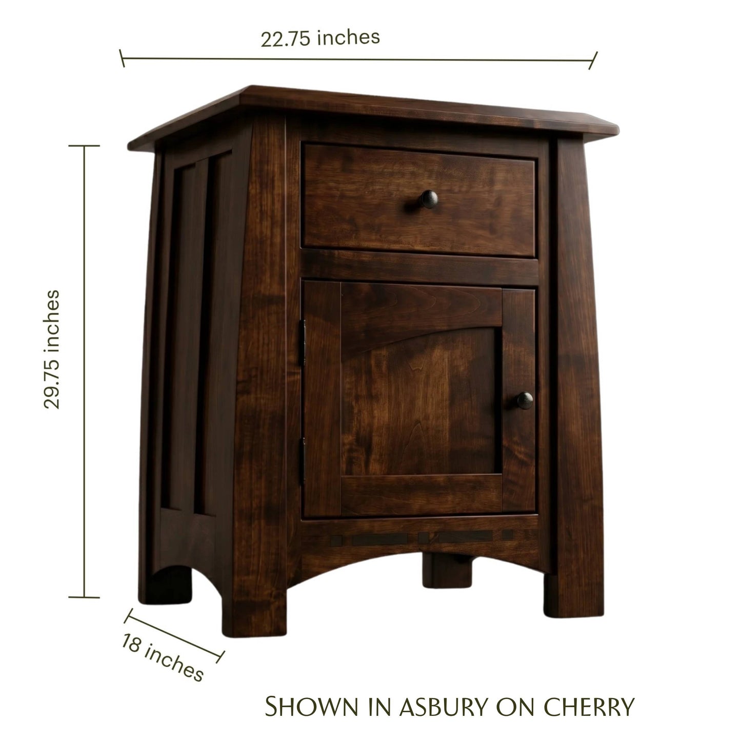 Artisan Inlay Nightstand
