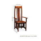 Aspen Arm Chair with Inlay