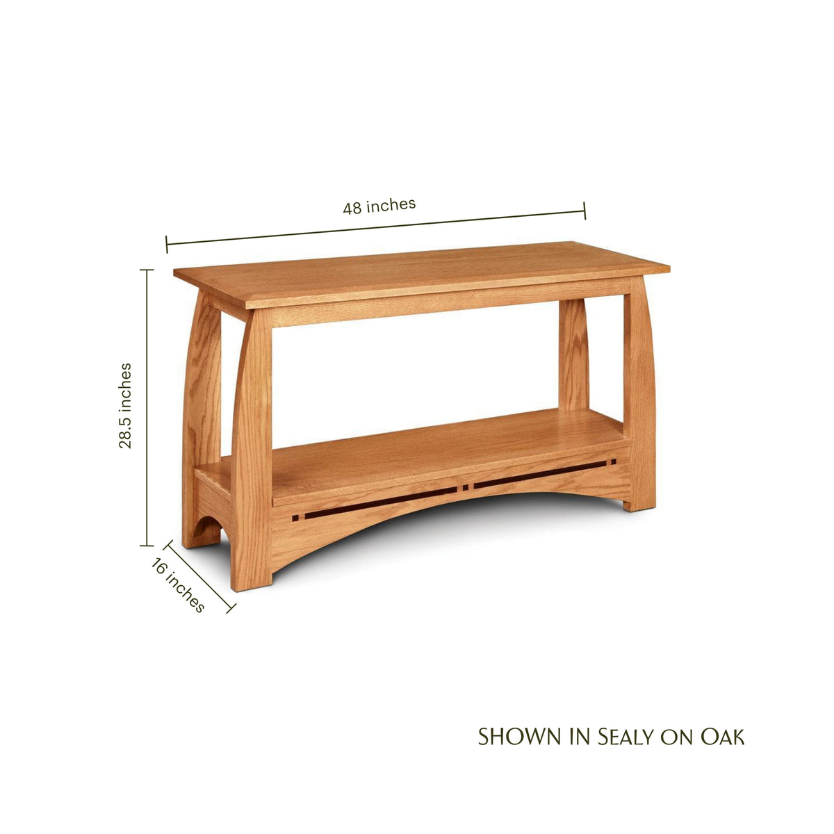 Aspen Sofa Table with Inlay