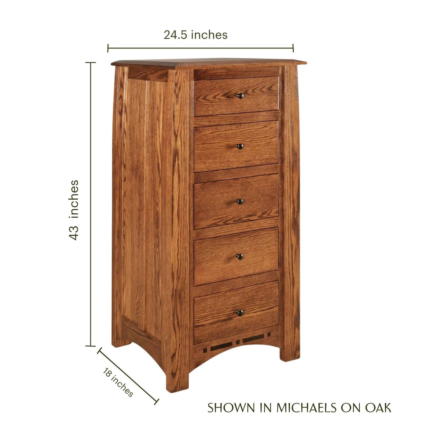 Artisan Inlay Lingerie Chest