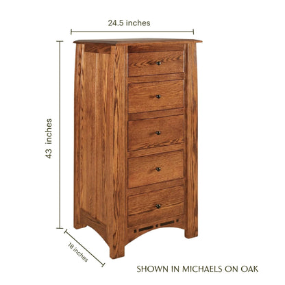 Artisan Inlay Lingerie Chest