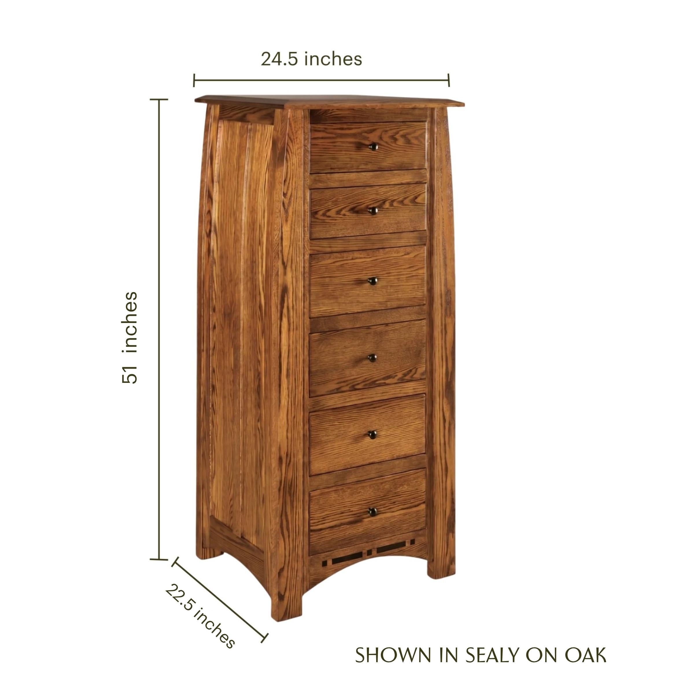 Artisan Inlay Lingerie Chest
