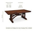 B&O Railroad Trestle Bridge Trestle Table
