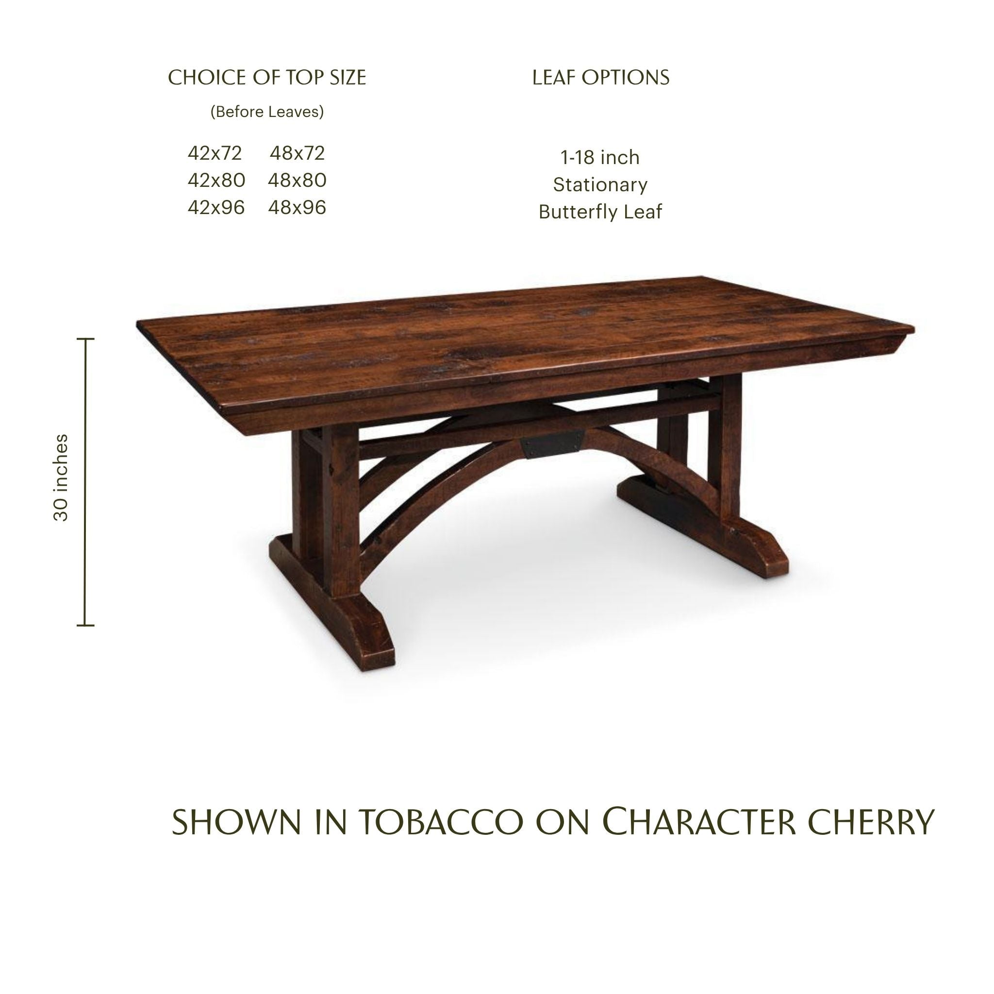 B&O Railroad Trestle Bridge Trestle Table