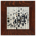 Bear in the Birches Tile - 8x8