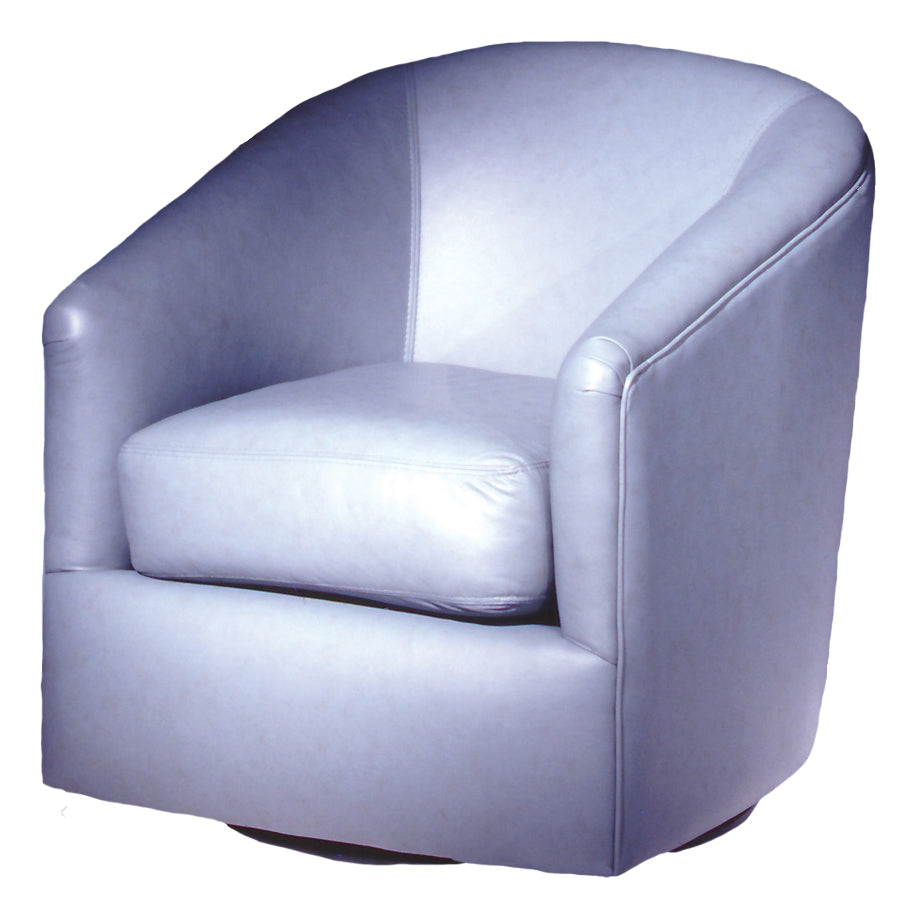 Bella leather swivel chair