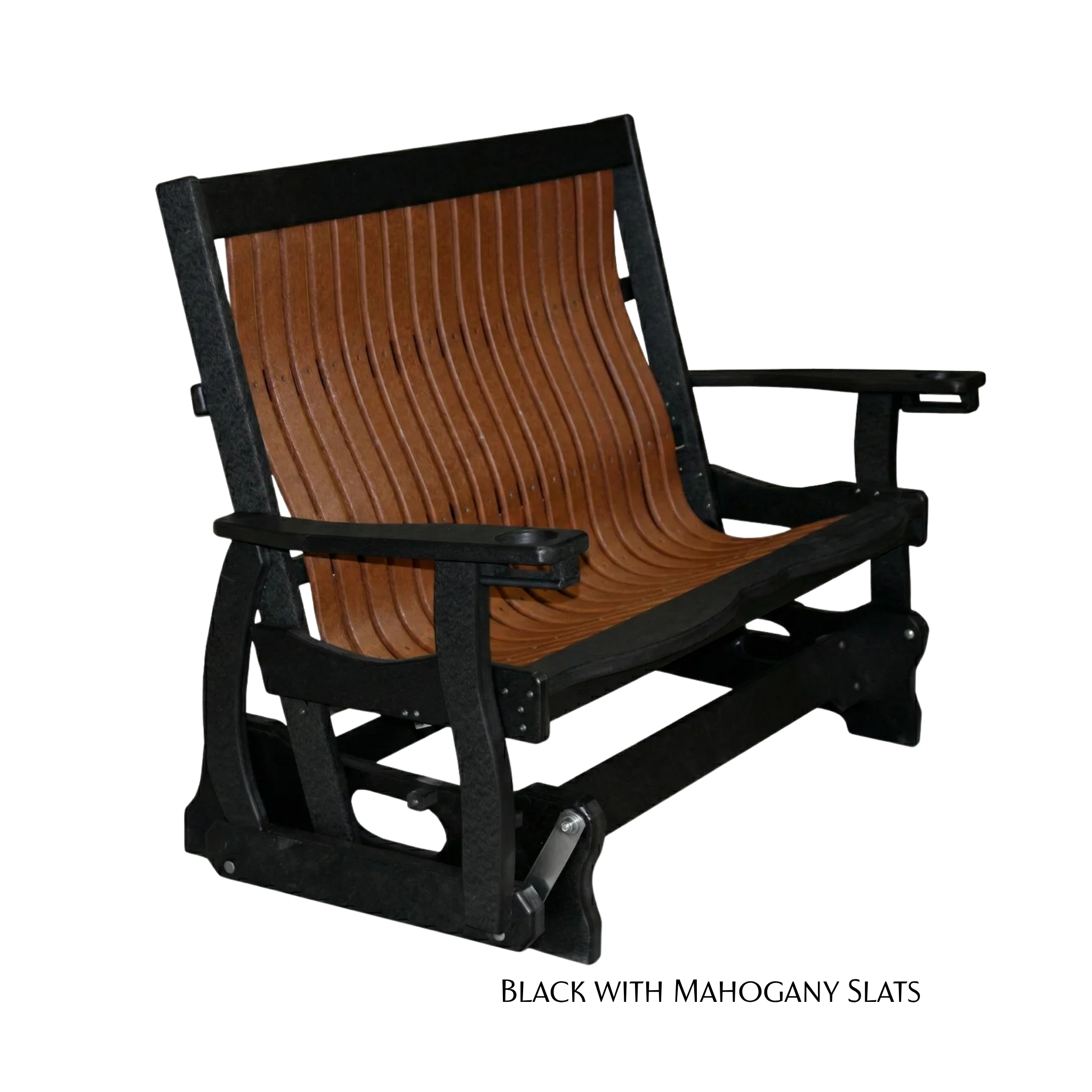 Mission Style Glider Bench