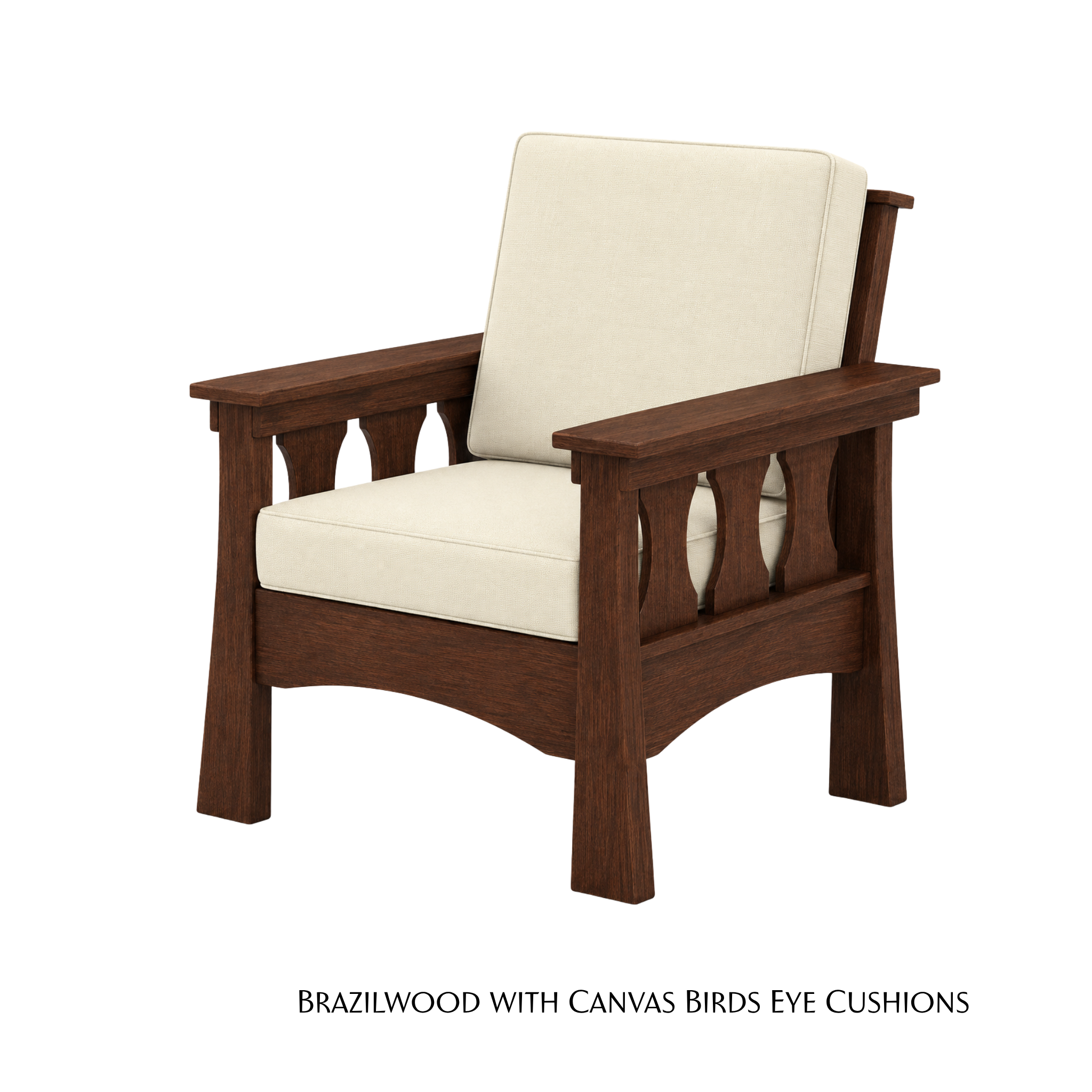 Craftsman Patio Chair with Cushion