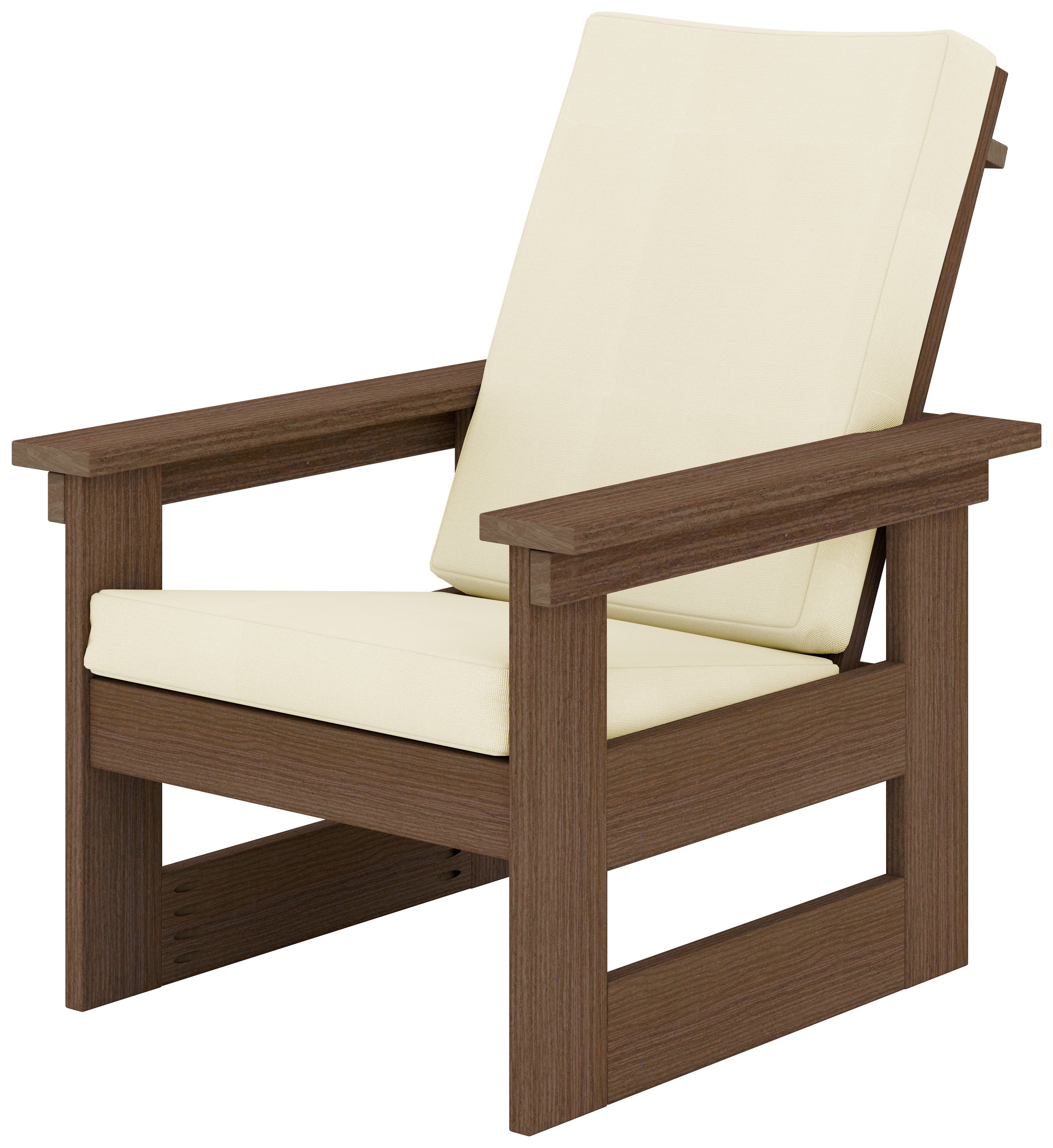 Modern Patio Chair with Cushion
