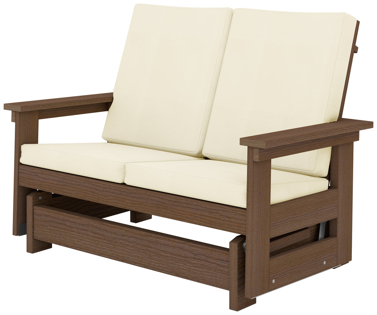 Modern Outdoor Loveseat Glider