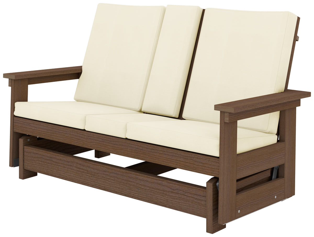 Modern Outdoor Loveseat Glider