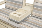 Modern Outdoor Loveseat Glider