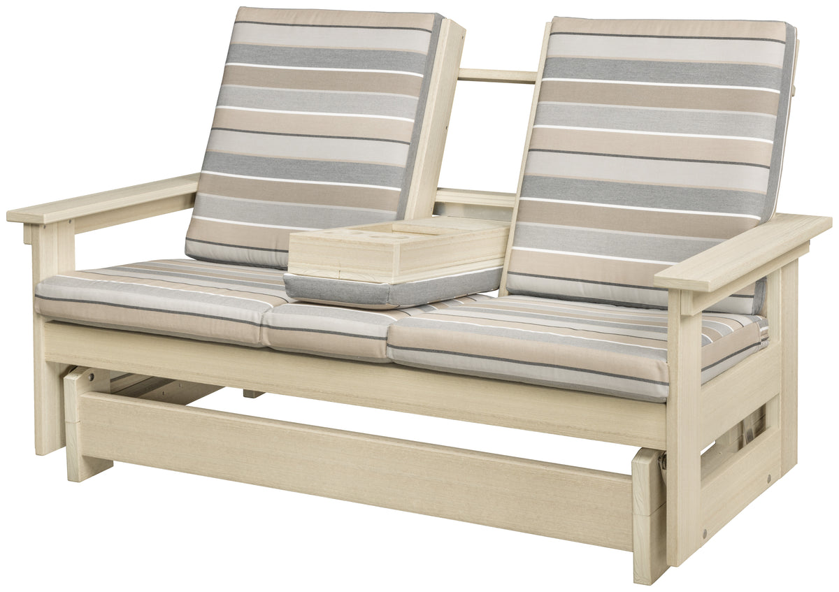 Modern Outdoor Loveseat Glider